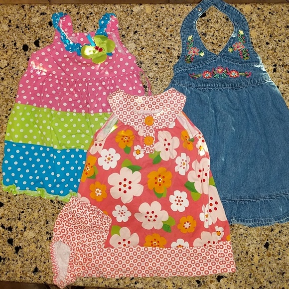Other - BUNDLED baby girl summer dresses. Size 18 months